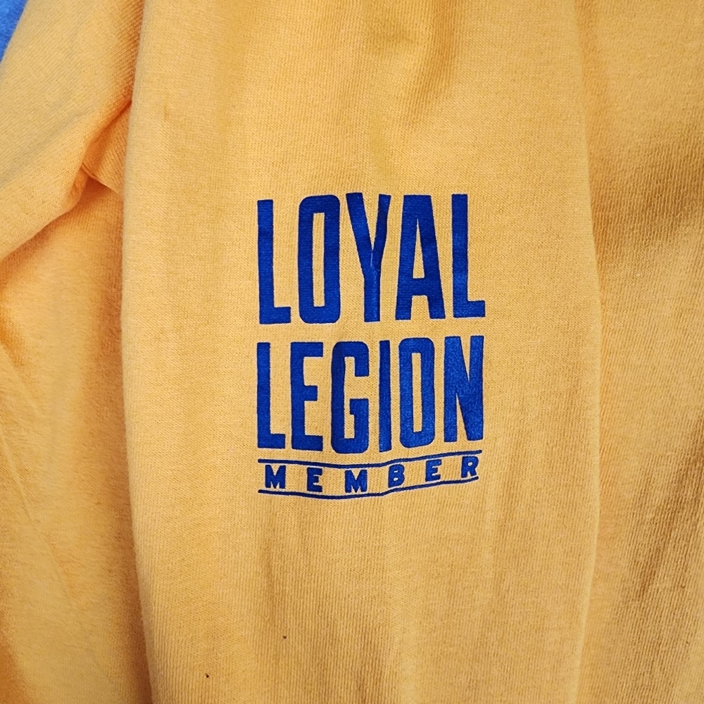 NWT 2016 NHL Reebok Bright Yellow All-Star Long Sleeve Tee Nashville Size M - Picture 7 of 11